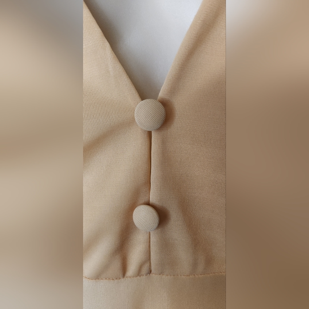 Vintage French Luxury Lingerie Gown - Elegant US Medium (European Size 42) 🌿 - Picture 5 of 9